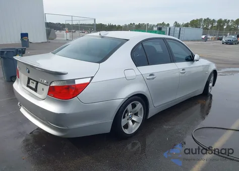 2007 BMW 525I from USA, damaged, VIN WBANE53577CY06922